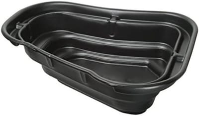Zylo® Vijverbak - Voorgevormde Vijver - Vijverbakken - 216x170x65cm - Zwart - 216cm x 170cm x 65cm