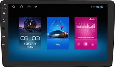 Autoradio met bluetooth - Carplay - Voor Audi A4 , S4 B6 B7, RS4, Seat Exeo (2000-2009) - Geschikt voor Apple en Android - Stereo - Navigatie - Navigatiesysteem auto - 1GB 16GB