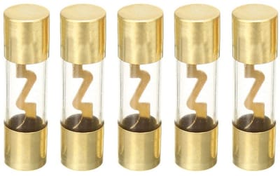 Zeynomax - AGU Fuse - Auto Audio Bescherming - Goud Geplateerd - 15A - Zekerheid voor Autosystemen - Onmisbaar voor Voertuigen - Geschikt voor Audio..