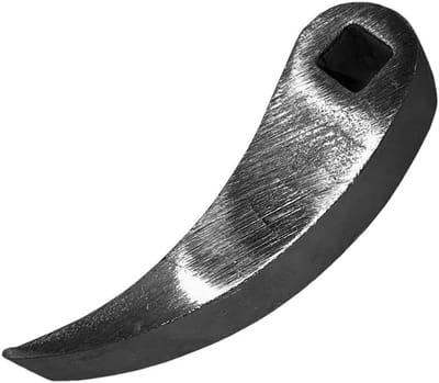 Koevoet Adapterkop - Verstelbare Hefboom - Klus Werkzaamheden - Ultracompact Ontwerp - 10 x 2 x 2 cm - Zilver