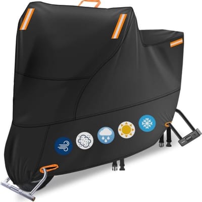 Motorhoes waterdicht buiten - Motorhoes - Waterdicht - Motorhoes voor buiten - Scooterhoes - Must have voor uw motor!