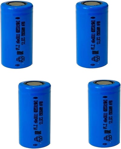 Oplaadbare Batterijen - Accu Set - Solarlampen Laden - Flat-Top Ontwerp - 1100mAh 4 Stuks - Niet Van Toepassing