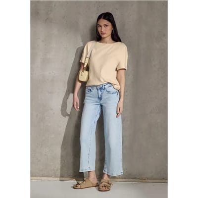 Shirt met verticale structuur