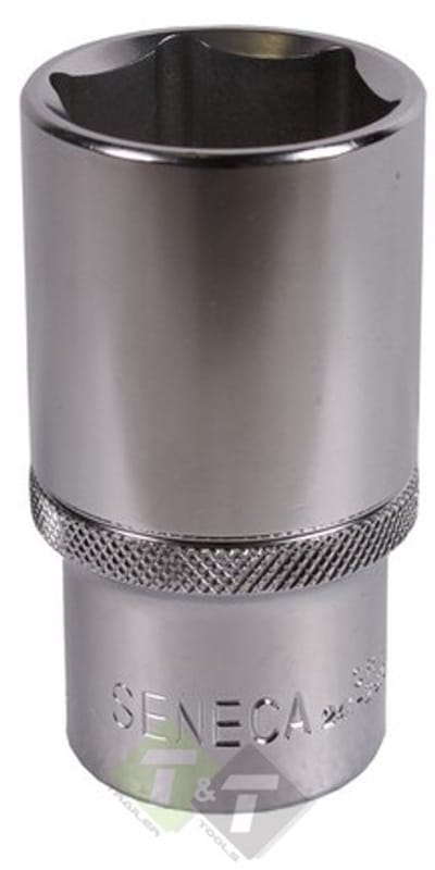 zeskantdop lang 10 mm - 1/2 duims aansluiting - verlengde dop - verleng dop - diepe dop - seneca