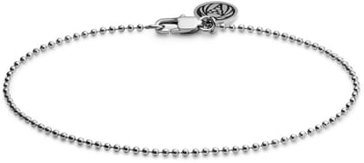 Essentials | 1,6 mm Zilverkleurige Ketting met Bolletjes Schakels