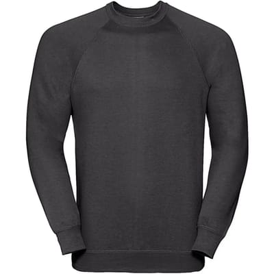 Classic Crew Neck Sweatshirt 'Russell' Bottle Green - S