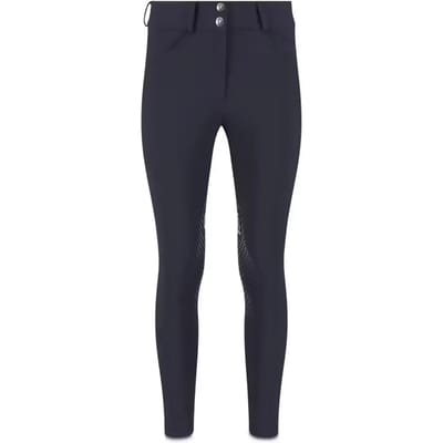 Kentucky Horsewear - Rijbroek Miami - Dames - Knee Grip - 4 Way Stretch - Navy - Maat 40 - Slim Fit & Ademend