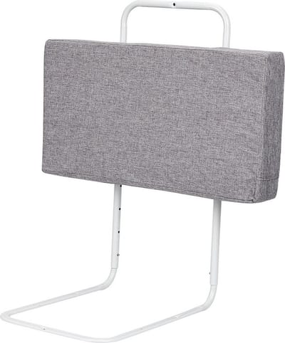 Bedhekje voor verticaal heffen 5 gaten in hoogte verstelbaar, valbeveiliging voor kinderbed en kinderbed Lengte 50 cm Hoogte 28cm grijs