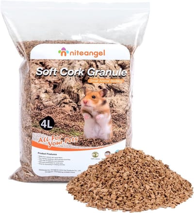 Natuurlijke Kokosnoot Bodembedekking voor Dwerghamsters, Gerbils, Muizen en Kleine Dieren - Ecolgische Houtkorrels 2-3mm