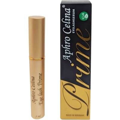 Aphro Celina - Eyelashserum - VEGAN - Prime - Een Natuurlijke Manier Om Vollere, Langere & Sterkere Wimpers & Wenkbrauwen Te Krijgen! - 3 ML