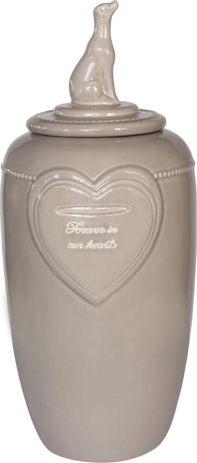 Happy-House Memory Collection Urn - Herdenken - 14.5x14.5x32.7 cm 4.5 l Beige Large