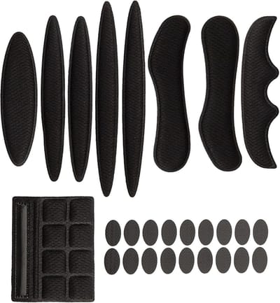 Helm Padding Set - Vervangende Pads Schuim - Fietsen Motor Zaken - 27 Stuks Set - Universeel Pasvorm - Zwart