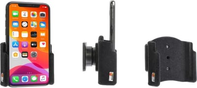 Brodit houder Apple iPhone 11 Pro - zwart fluweel