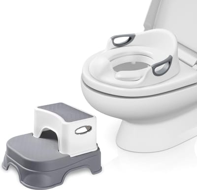 Potje Peuter - Plaspotje - Antislip Basis - Potje Peuter Zindelijk - Draagbaar en Geschikt voor Diverse Locaties - Kleurrijk en Modern Design - Potje Peuter Jongen - Potje Peuter Meisje