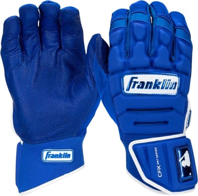Franklin Honkbal/Softbal Slaghandschoenen Volwassenen| Maat M Kleur Royal