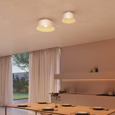 LEDS-C4 LED LED plafondlamp Ø 43,3 cm wit