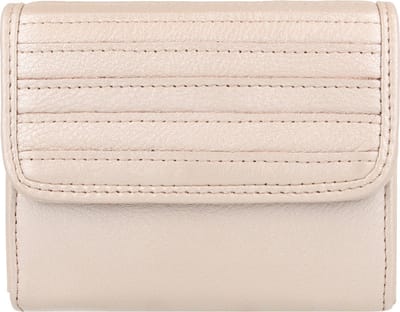 FredsBruder Enna Portemonnee Leer 12 cm - Dames - Horizontaal - pearl