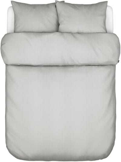 Marc O'Polo Valka Dekbedovertrek Grey mist - Tweepersoons – 200x200/220 cm