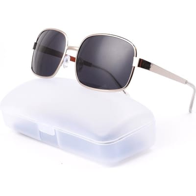 Project Mayhem Zonnebril Fight Club Tyler Durden Oliver Peoples 523 Brad Pitt heren Rode lens zonnebril:met doos gray