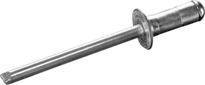 GOEBEL® - 1000 x Multi-Grip blindklinknagels (Ø x L) 4 x 12 mm - Alu Aluminium AlMG 2,5 / Staal verzinkt - Verzonken kop - MULTI - 7771140120 - Popnagel