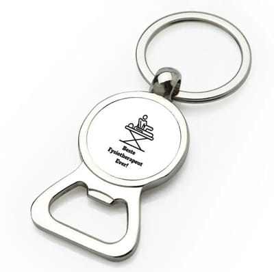 Akyol - beste fysiotherapeut flesopener - Beste fysiotherapeut - therapeut - cadeau - 9 bij 3 cm