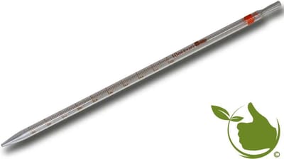 Pipet glas gegradueerd 10 ml