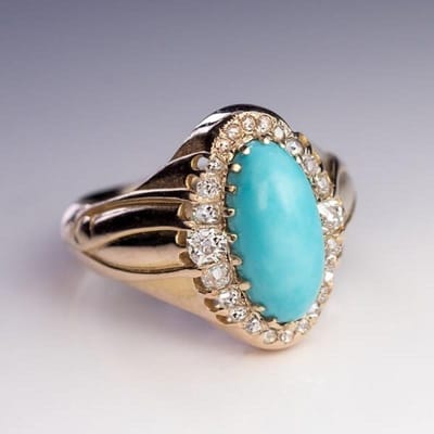 Elegante Ovale Blauwe steen Ringen Exquise Mode Goudkleur Ingezette Witte Zirkonia Stenen Party Ring Trendy Sieraden 9 blue