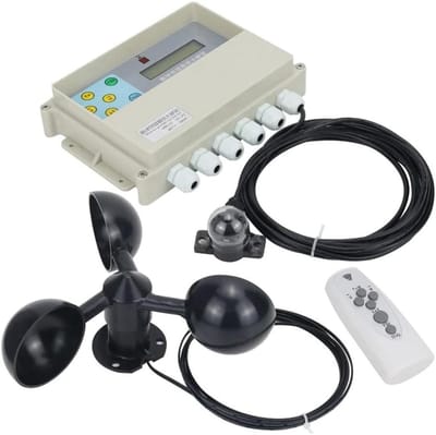 Zonne Tracker Controller - Automatische Volger - Zon Energie - Dubbele As - 12 Volt - Wit Zwart