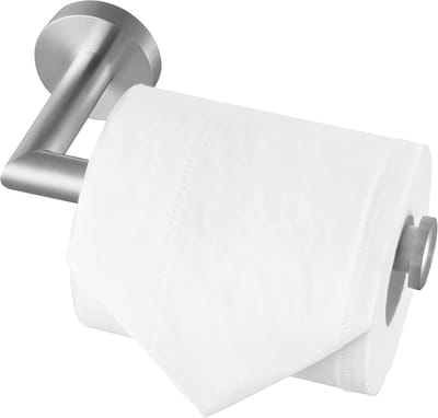 Toiletpapier Houder - Roestvrij Staal - Geborsteld - 1 stuk