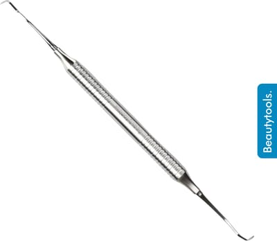 BeautyTools Tandsteenhaakje - Tandsteen- en Tandplak Verwijderaar (Scherp) - Twee Sterke Punten - Dubbelzijdige Sonde / Scaler - Holle Buis (17.5 cm) - (DT-2458)