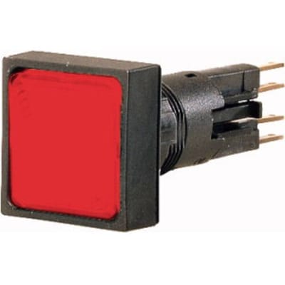 Eaton Q18LH-RT/WB Verlichte melder Vierkant Rood 24 V/AC 1 stuk(s)