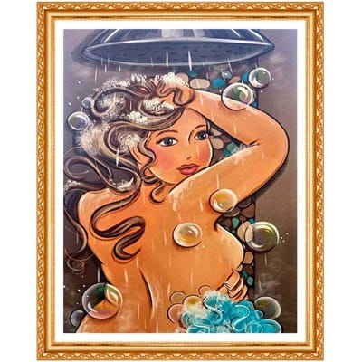 5D DIY diamant schilderij volledige ronde diamant borduurwerk cartoons diamant ronde Daimond schilderij 20X30CM gray