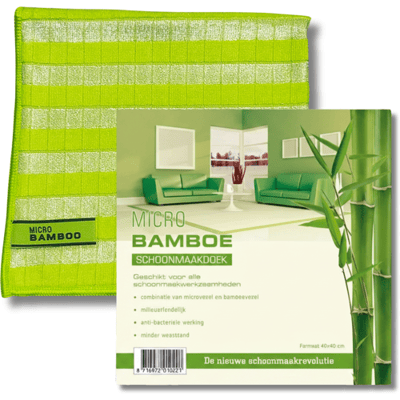 MICRO-BAMBOE Schoonmaakdoek – Duurzame Doek voor Keuken & Huis - 1 stuk