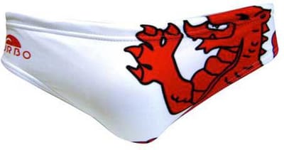 Turbo Wales Man Zwemslip Wit S Man