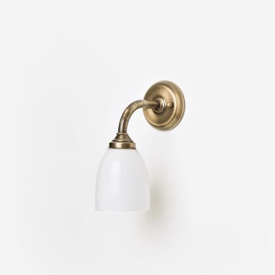 Wandlamp Make-Up Curve Brons - Art Deco Trade