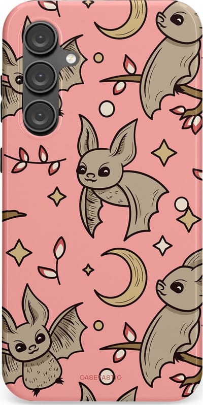 Casetastic Hoesje Geschikt voor Samsung S23 FE - Stijlvolle Beschermende Duo-layer Case - Nachtelijke vlucht