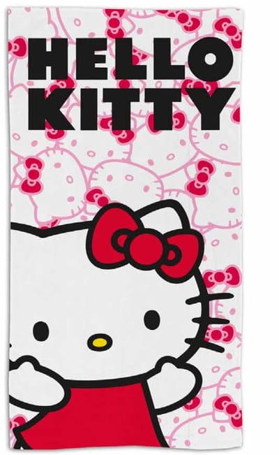 Hello Kitty Strandlaken Hug - 70 x 140 cm - Polyester