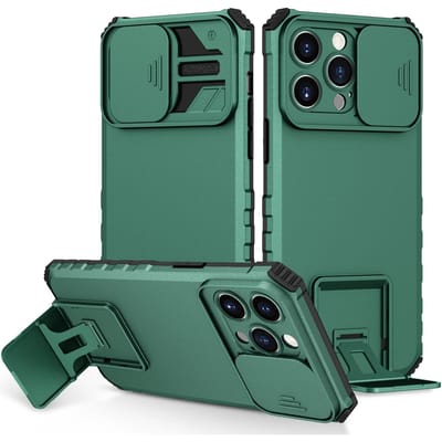 Schuif Camera Bescherming Armor Telefoonhoesje voor IPhone 16 15 14 13 12 11 Pro Max XS X XR 7 8 Plus Kunststof Houder Harde Schaal Cover For iPhone14 Pro