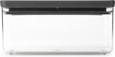 Brabantia Tasty+ Voorraadbus - Stapelbaar - 1,5 l - Dark Grey