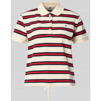 regular fit Poloshirt van katoenmix