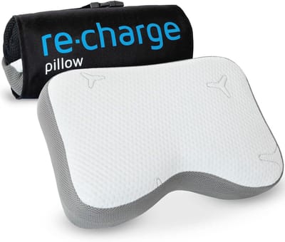 Ergonomisch Hoofdkussen voor Zijdelaars | Geheugenfoam Kussen met Bamboe Actieve Koolstof | Verbeterde Slaaptechnologie 50 x 30 x 12 cm