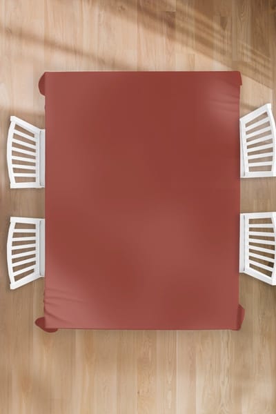 Tafelkleed - Tafellaken - 180x240 cm - Palet - Rood - Interieur - Binnen en Buiten
