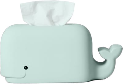 QTTVBTNA – 1 Stuk Tissuebox Cover met Telefoonhouder – Decoratieve Tissue Box Houder Anti Slip – Siliconen – Tissuedoos Organizer voor Woonkamer, Badkamer, Keuken, Kantoor en Auto – Zachte en Duurzame Tissuedoos Hoes voor Tafel en Aanrecht