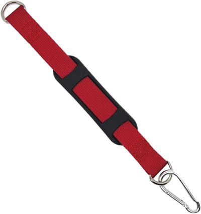 Bevestigingsriem Bokszak - Hangmat Bevestiging - Intensieve Workouts - Hoogsterkte Nylon - 25x25 cm - Rood