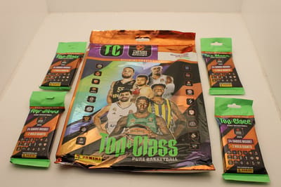 Panini Top & Class Pure Basketball Trading Cards Voordeelpakket Boek + 130 kaarten