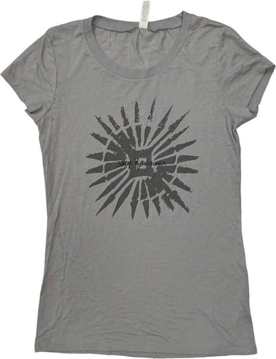 U2 - Songs Of Innocence Disc Art Dames T-shirt - S - Grijs