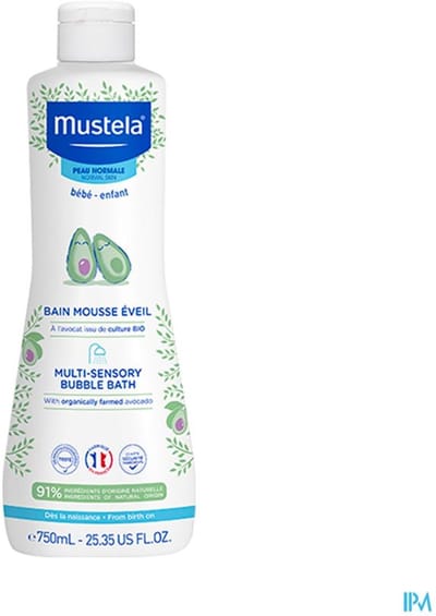 Mustela Badschuim 750 ml