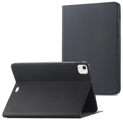 Accezz Tablet Hoes - Geschikt voor Apple iPad Air 13 inch (2026) M4 / Air 13 inch (2025) M3 / Air 13 inch (2024) M2 - Classic Tablet Case - Zwart