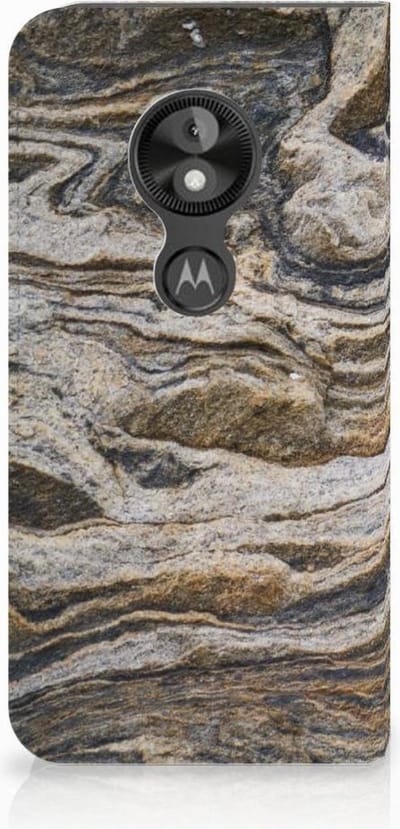 Motorola Moto E5 Play Standcase Steen