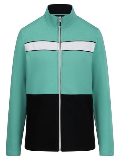 Sweatjack Van Peter Hahn turquoise